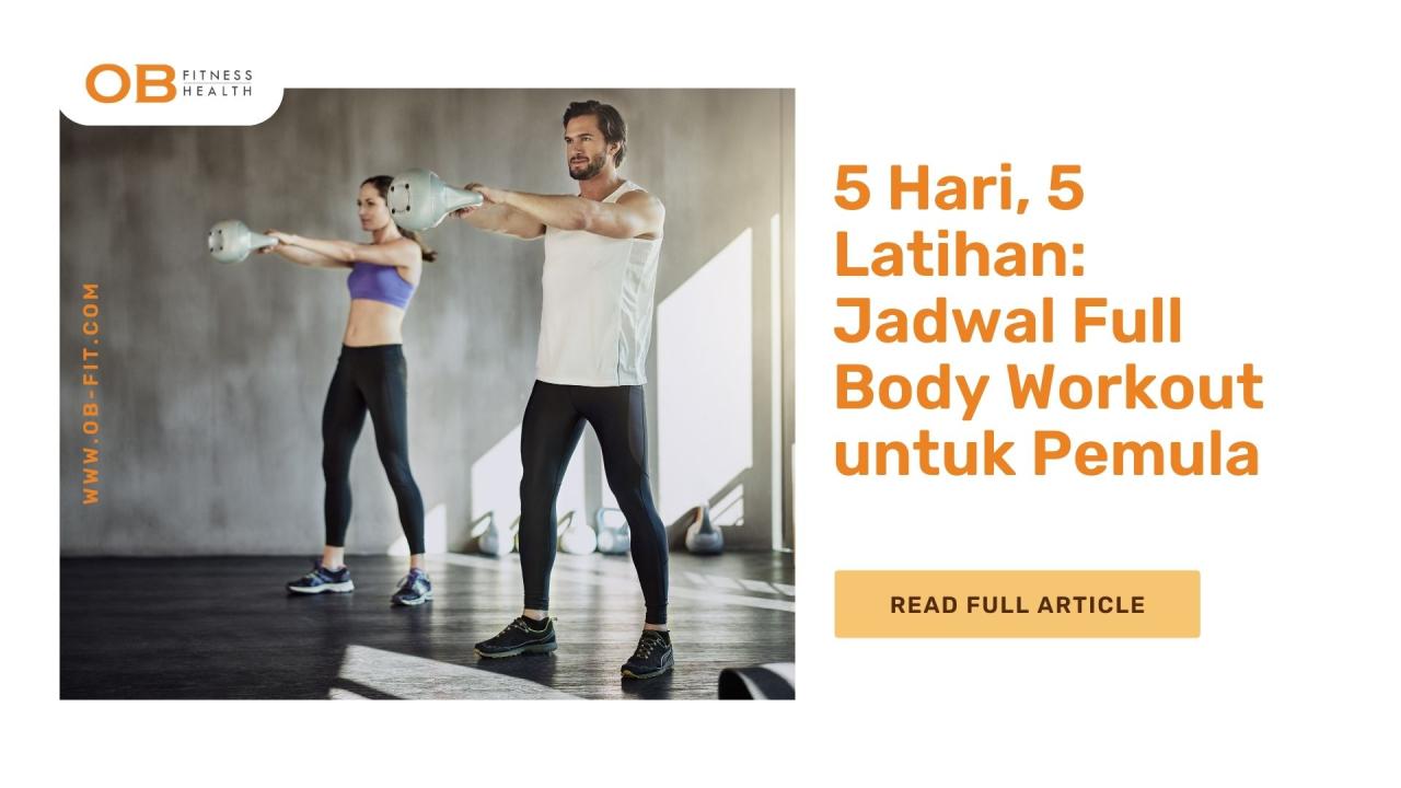 Program Kebugaran Untuk Pemula Yang Ingin Fit