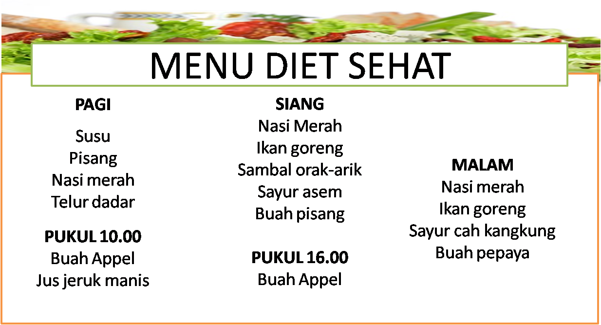 Cara Membuat Menu Diet Sehat Dan Sederhana